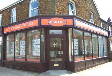The office of Martins Estate Agents of Hunstanton, Norfolk